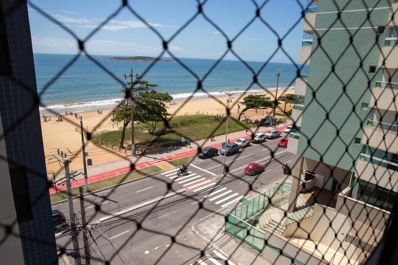 Apto De Frente Ao Mar Da Praia De Itaparica Es Vila Velha  Buitenkant foto